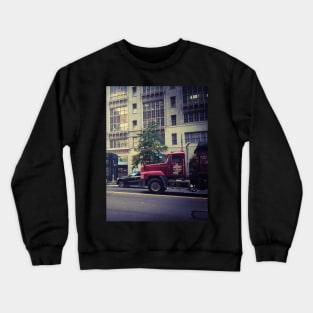 Seventh Ave, Manhattan, New York City Crewneck Sweatshirt